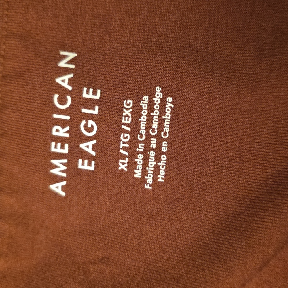Bundle Of 2 American Eagle Tanks Top in Washed Brown and Chocolate Brown XL - Picture 7 of 9